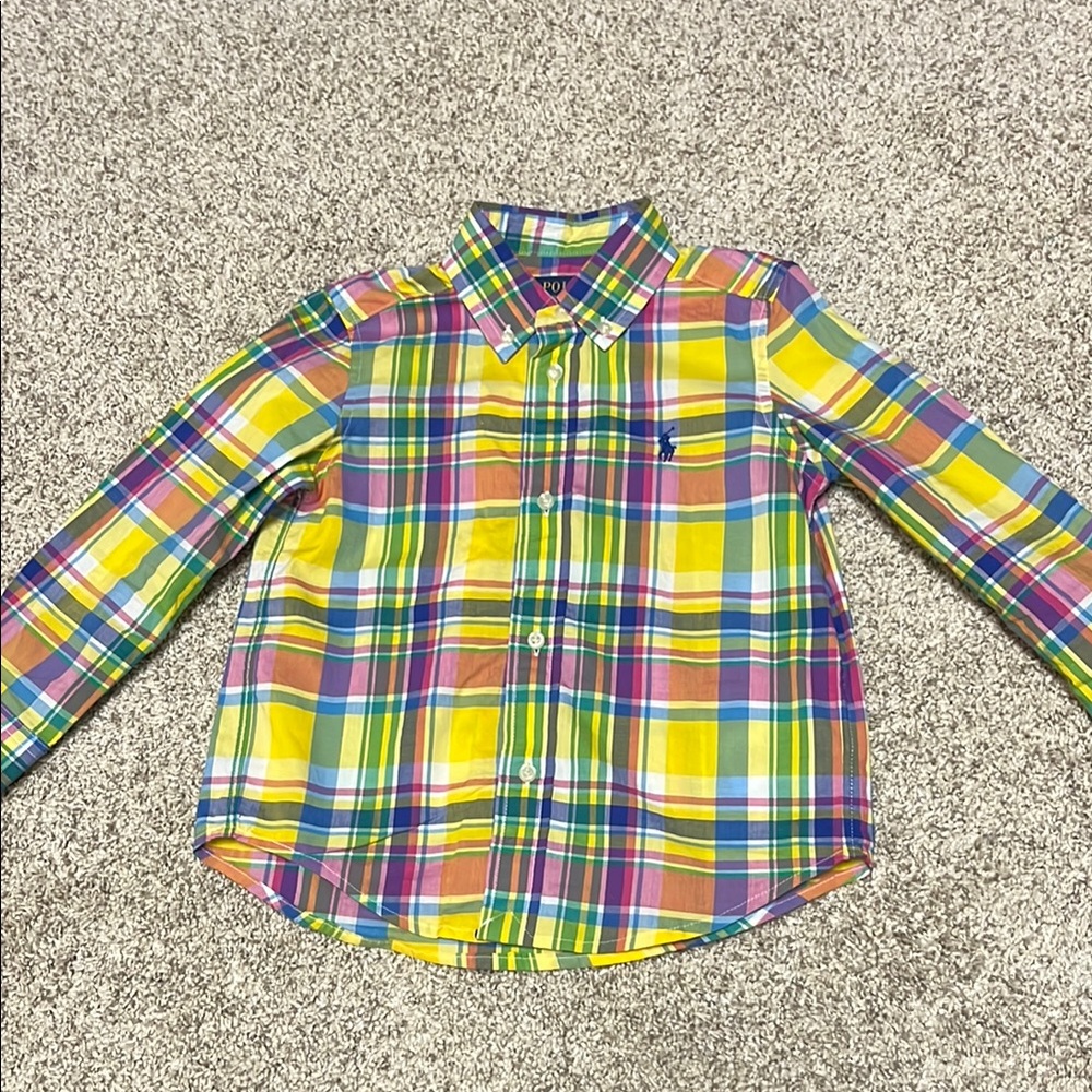 Polo Ralph Lauren Colorful Plaid Shirt
